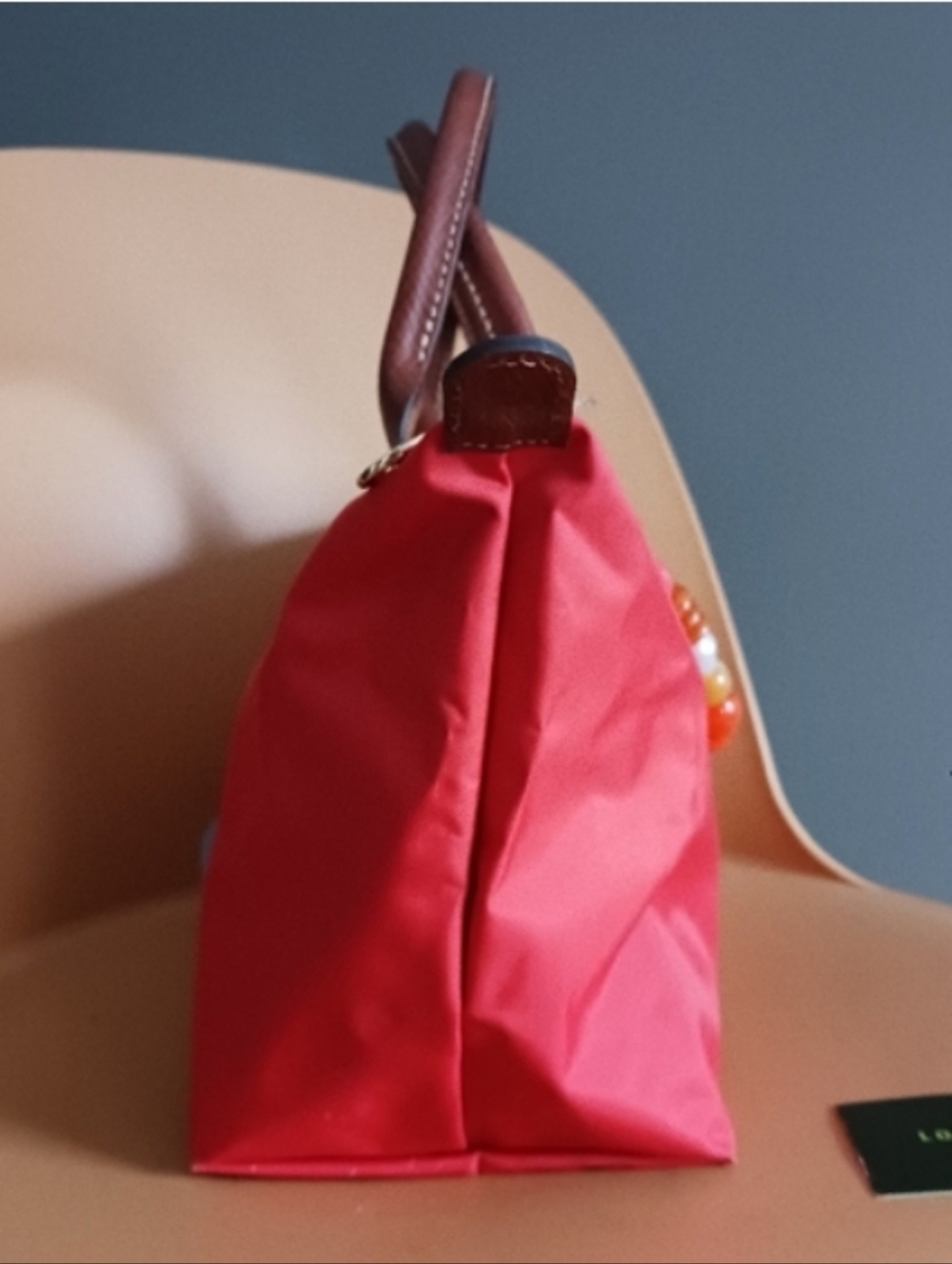Longchamp Le Pliage Tote Bag, Foldable Pink - Picture 8 of 15
